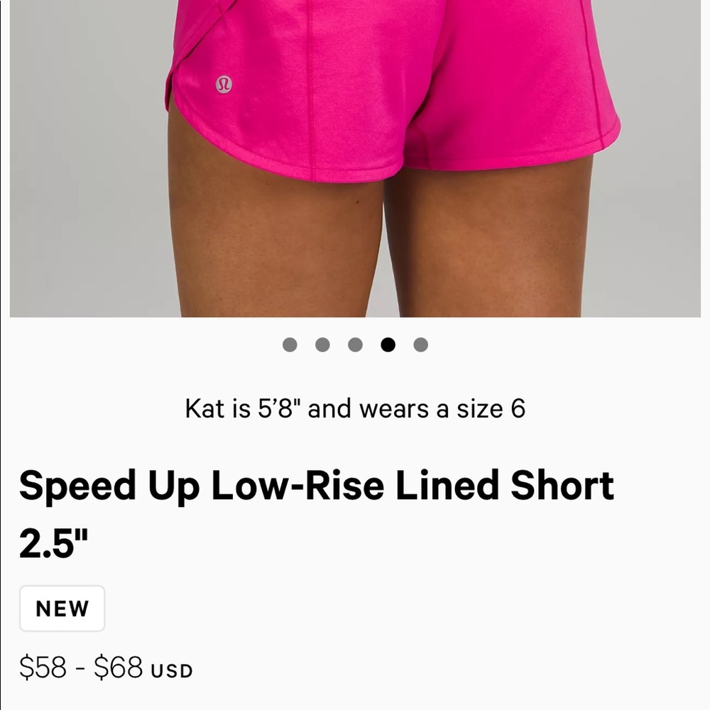 Speed Up Lined Short 2.5
